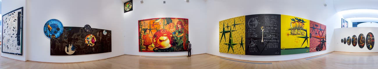 Vista general de una de las salas de la exposición