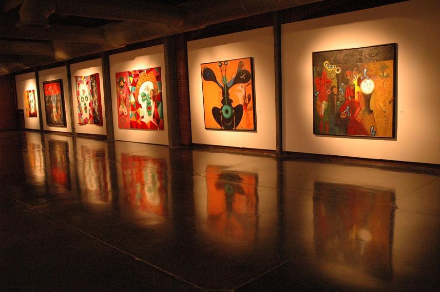 Vista de la exposición