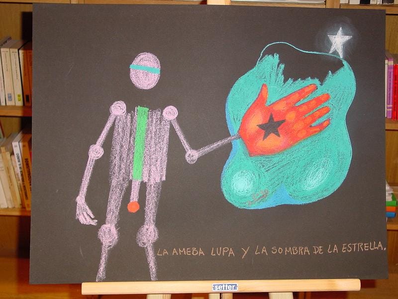 La ameba lupa y la sombra de la estrella