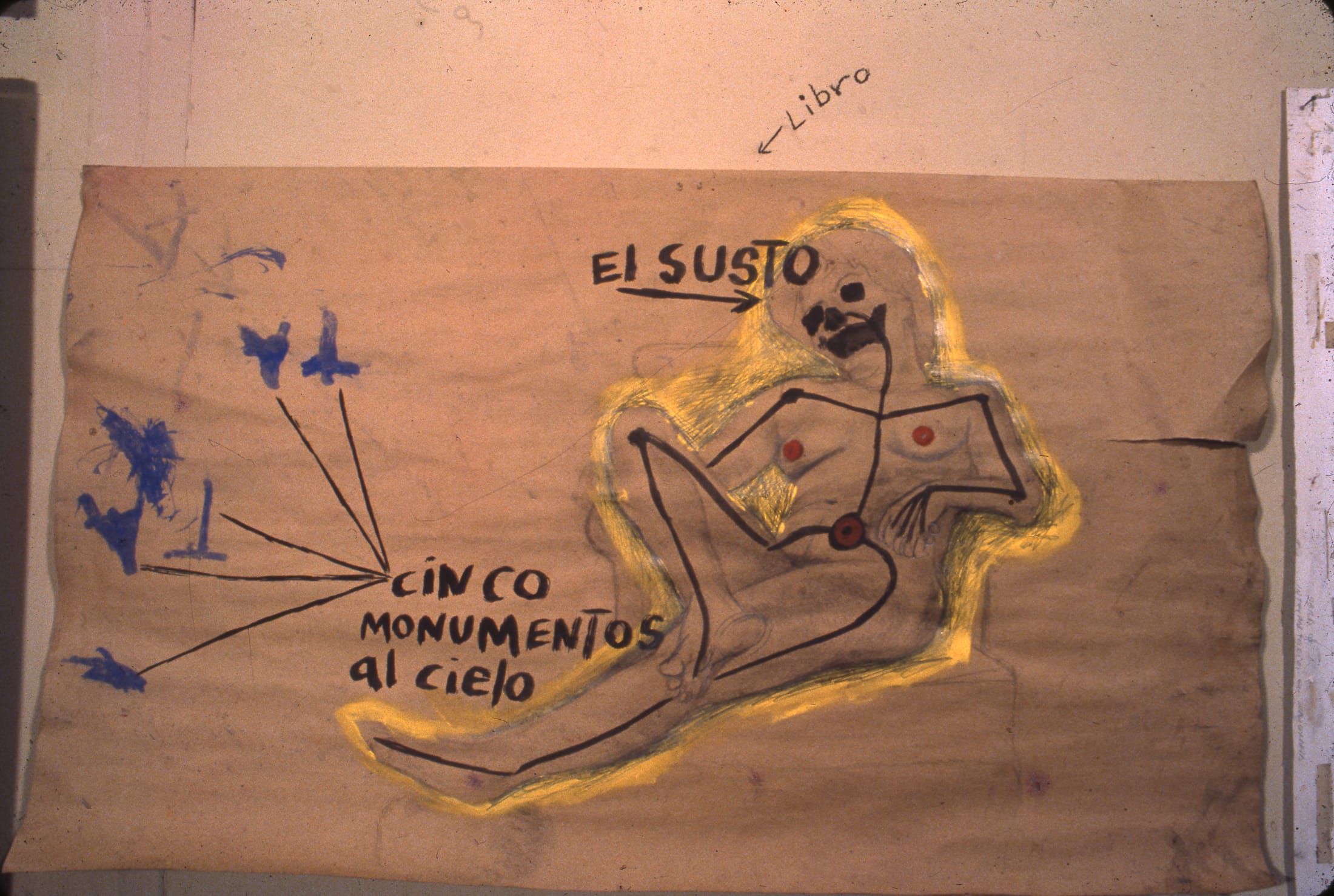 Cinco monumentos al cielo (boceto)