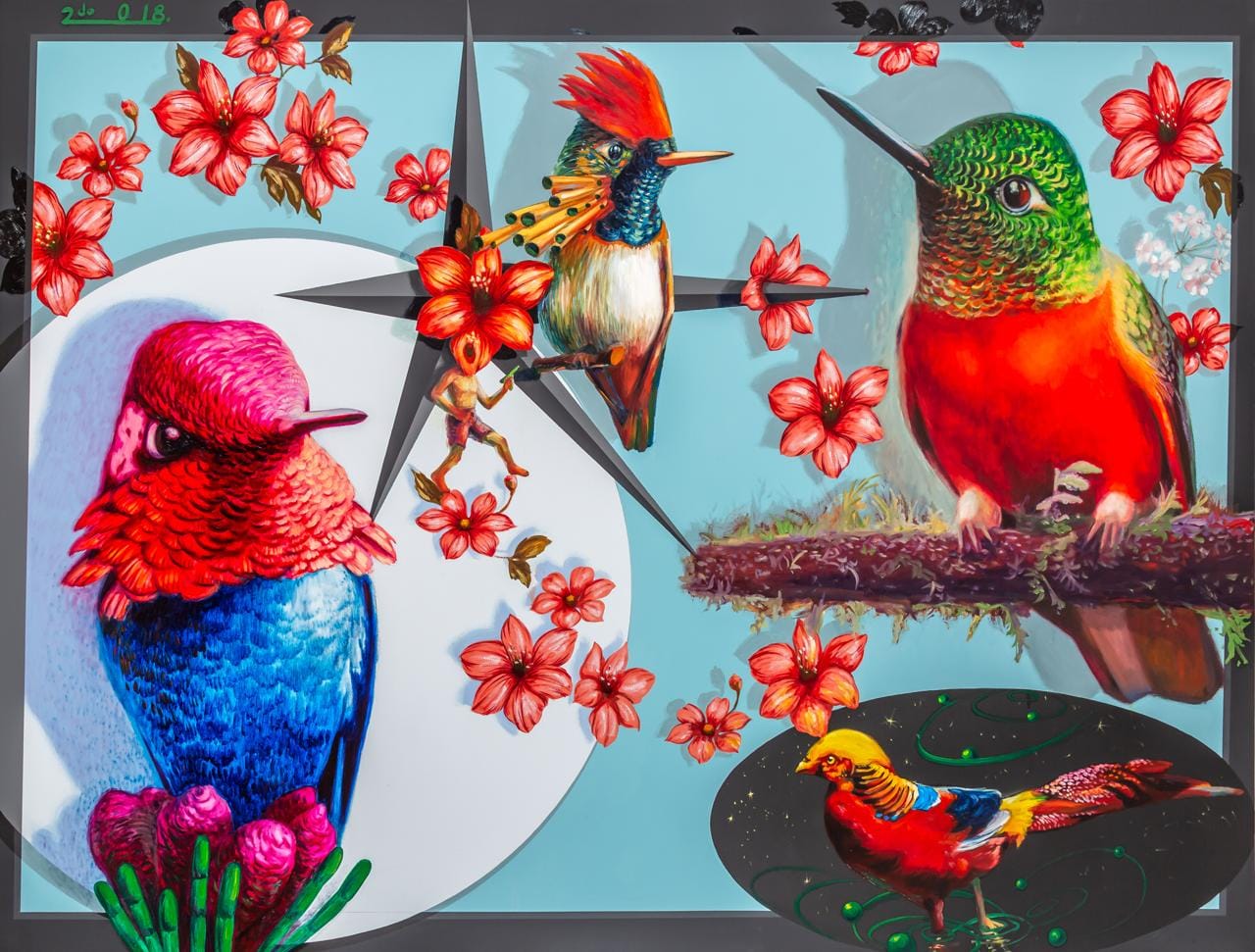 Colibríes de cristal